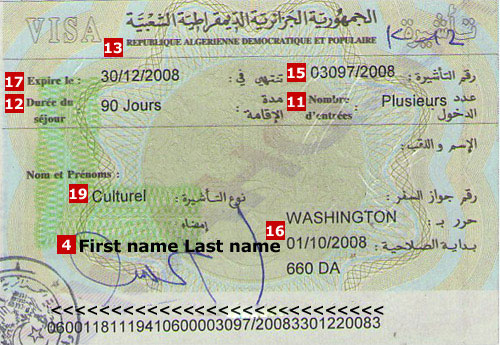 Dịch vụ làm visa đi Algeria nhanh chóng và tiết kiệm